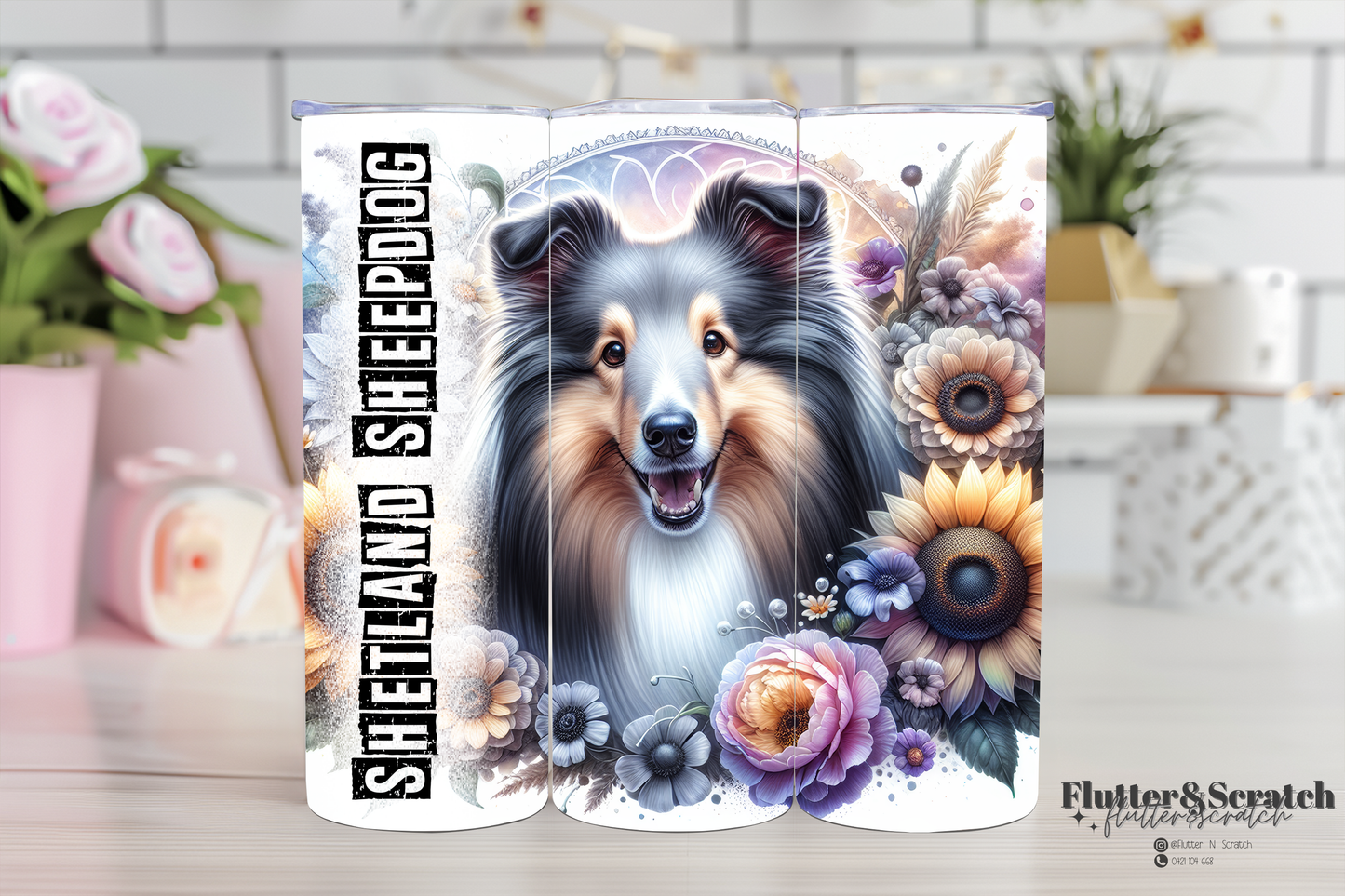 Shetland Sheepdog 20oz Tumbler