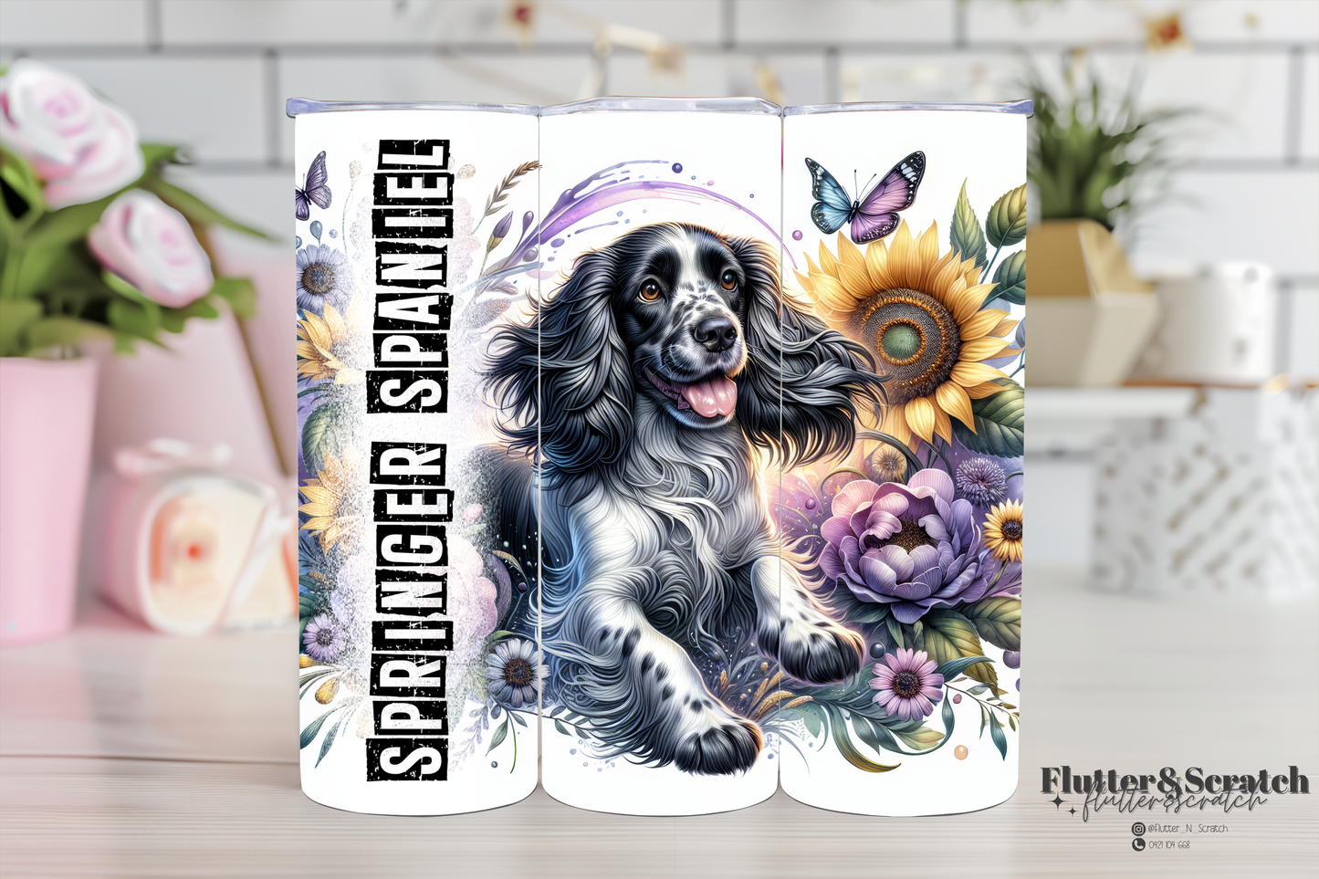 Springer Spaniel 20oz Tumbler