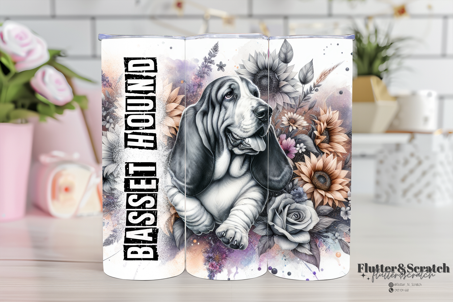 Basset Hound 20oz Tumbler