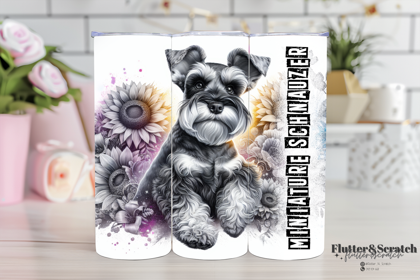 Miniature Schnauzer 20oz Tumbler
