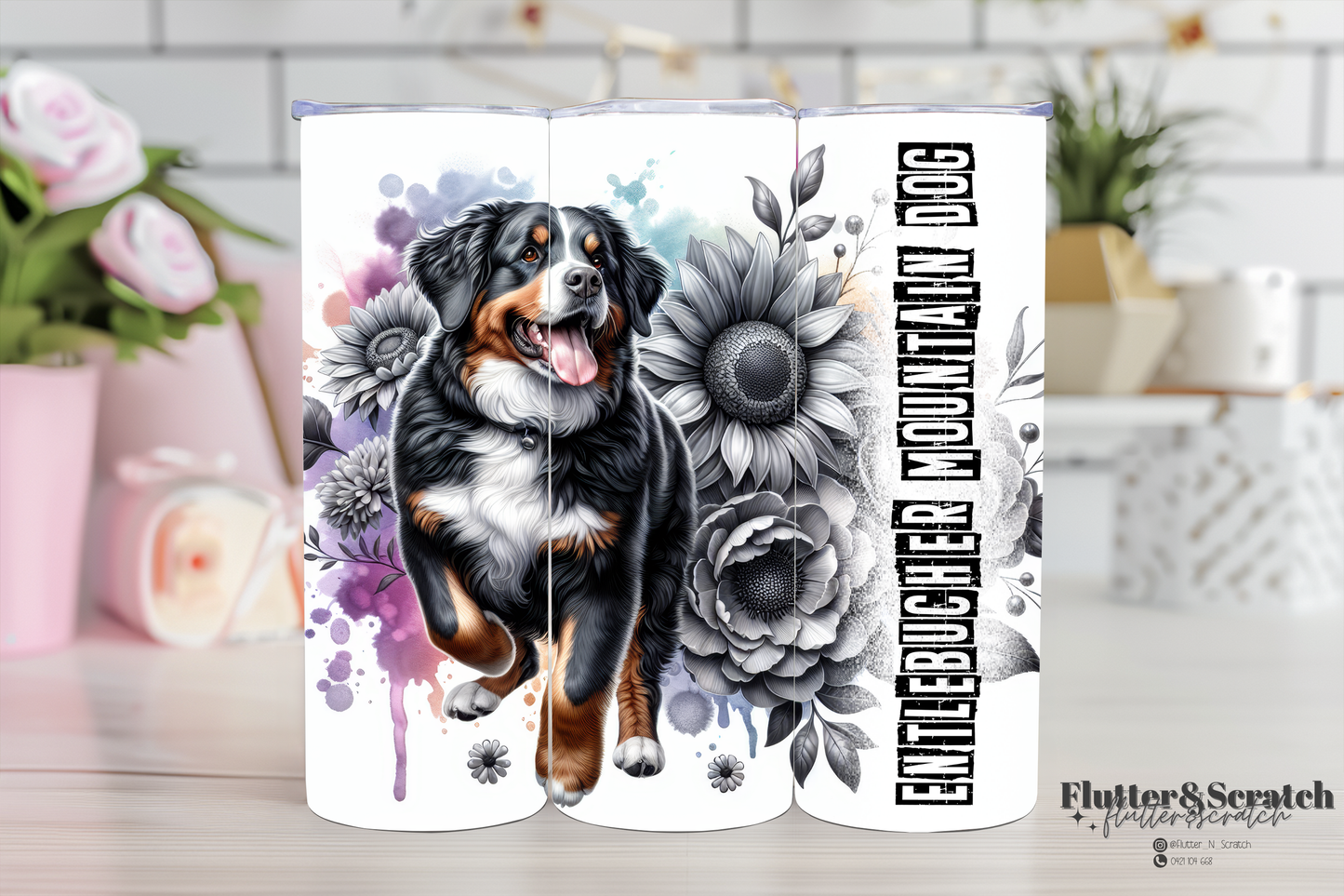 Entlebucher Mountain Dog 20oz Tumbler