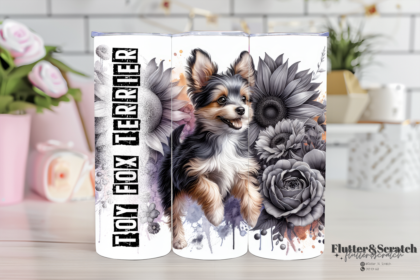 Toy Fox Terrier 20oz Tumbler