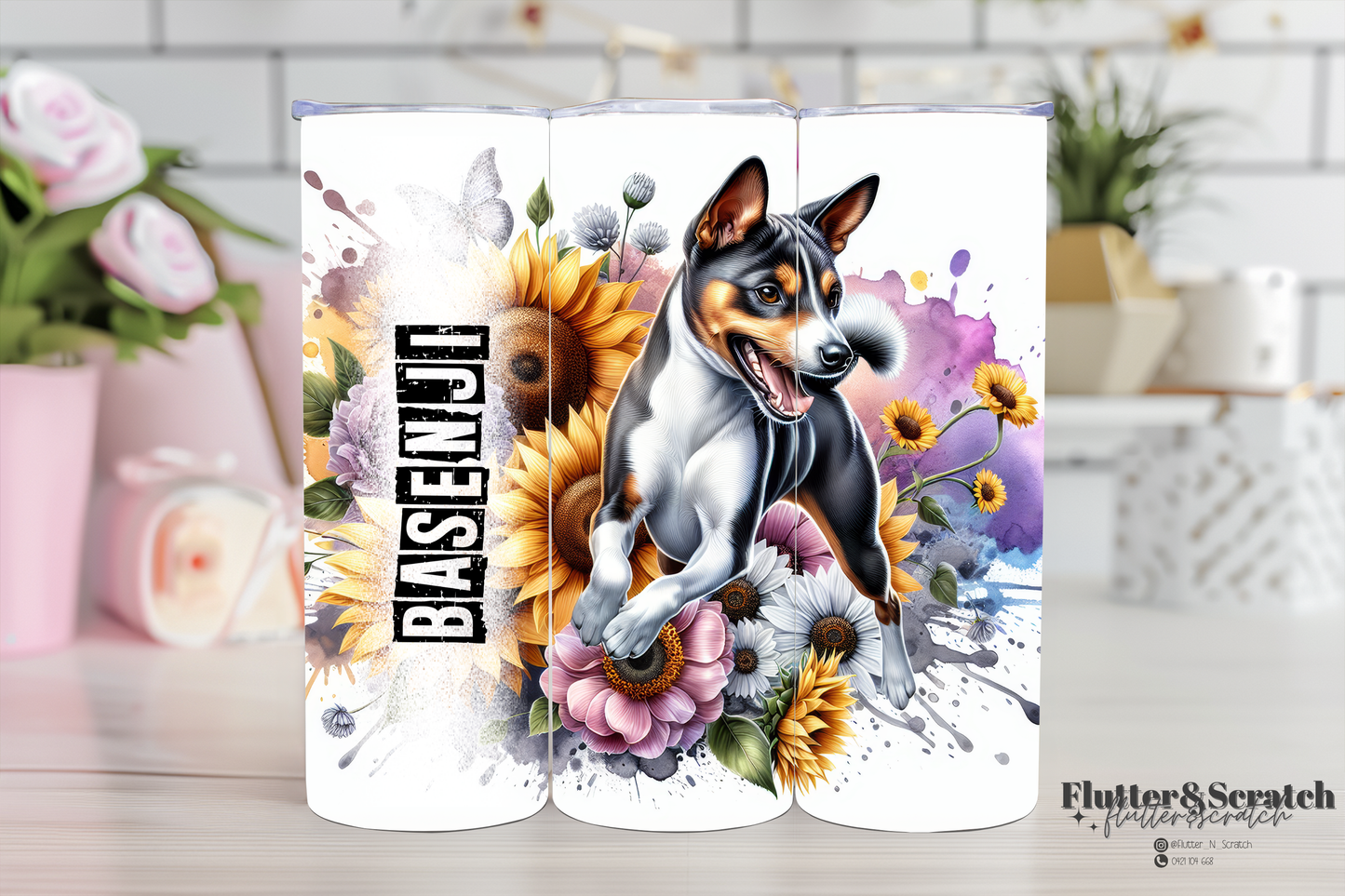 Basenji 20oz Tumbler