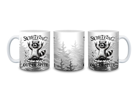 Surviving Purely Out of Spite Mug