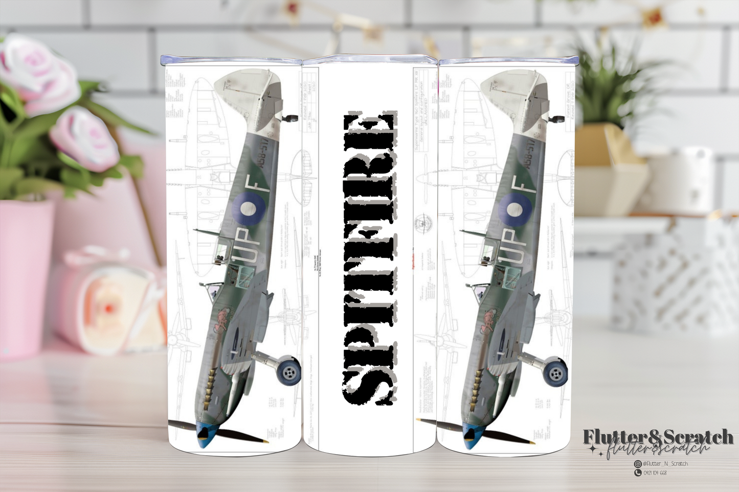 Spitfire Drawings 20oz Tumblers