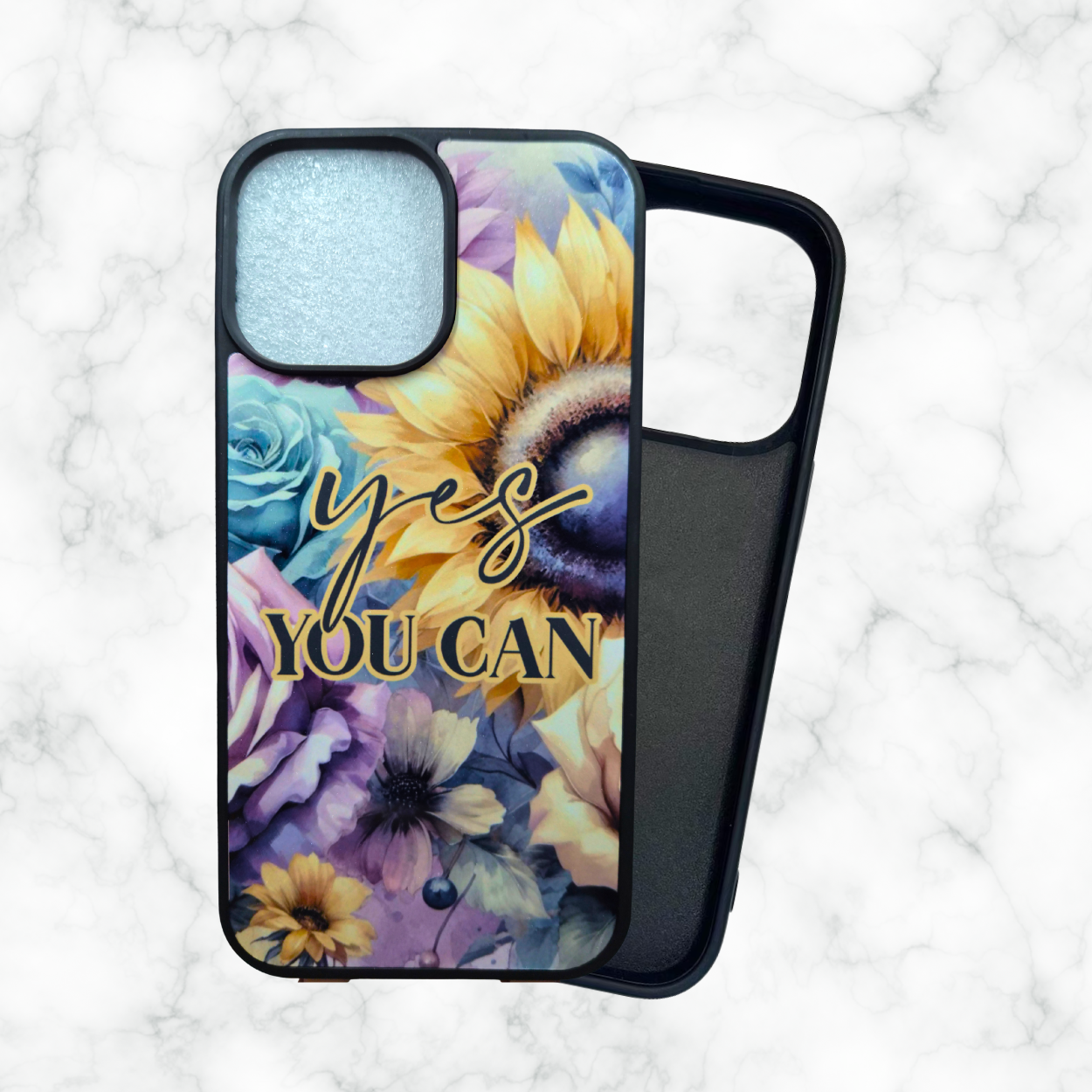 Yes You Can Floral iPhone Case
