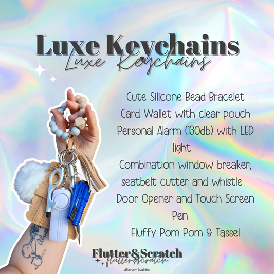 Spotty Luxe Keychain