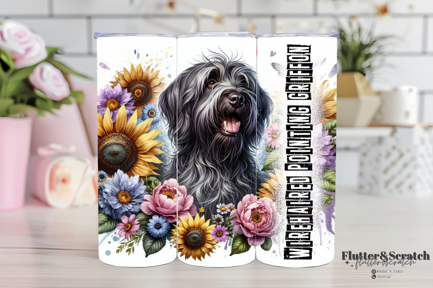 Wirehaired Pointing Griffon 20oz Tumbler