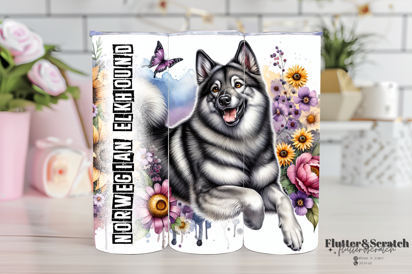Norwegian Elkhound 20oz Tumbler