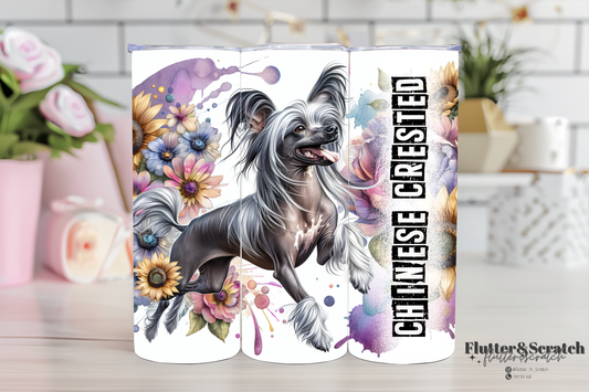 Chinese Crested 20oz Tumbler
