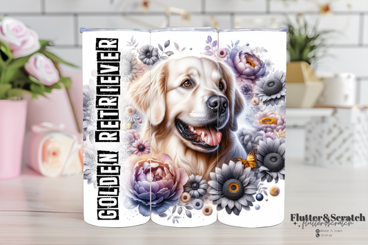 Golden Retriever 20oz Tumbler