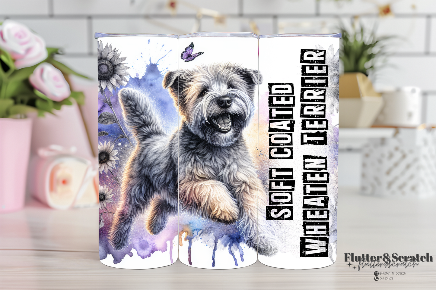 Soft Coated Wheaten Terrier 20oz Tumbler