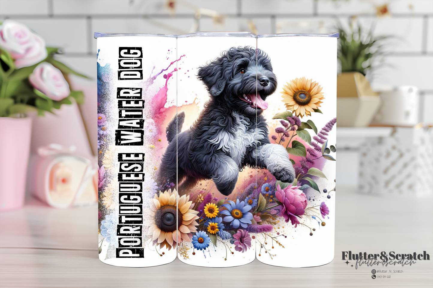 Portuguese Water Dog 20oz Tumbler