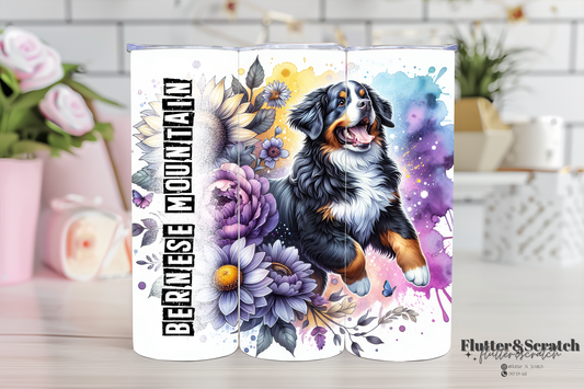 Bernese Mountain 20oz Tumbler