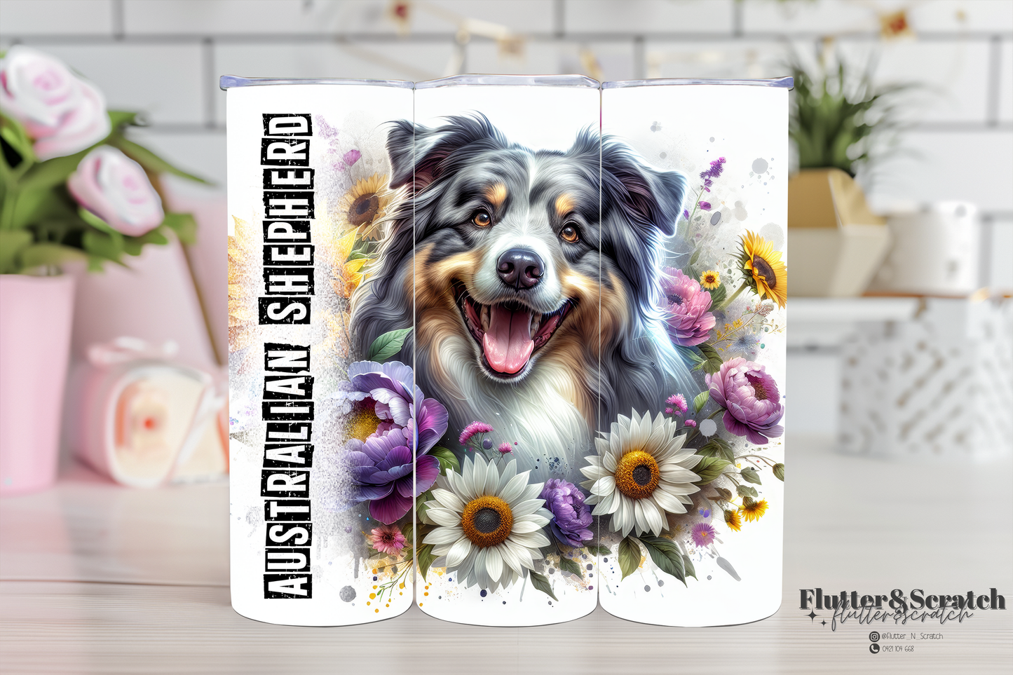 Australian Shepherd 20oz Tumbler