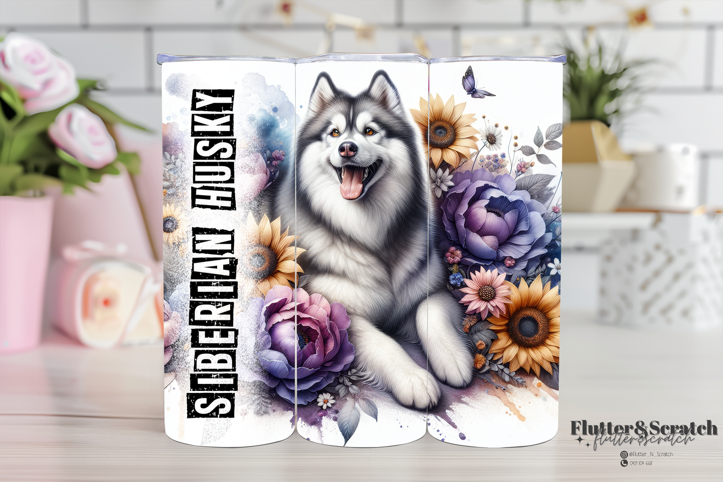 Siberian Husky 20oz Tumbler