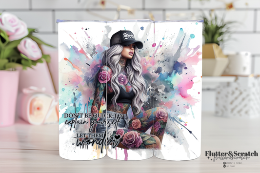 Let Them Wonder 20oz Tumbler