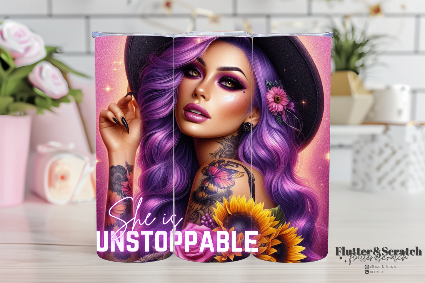 She Is Unstoppable 20oz Tumbler