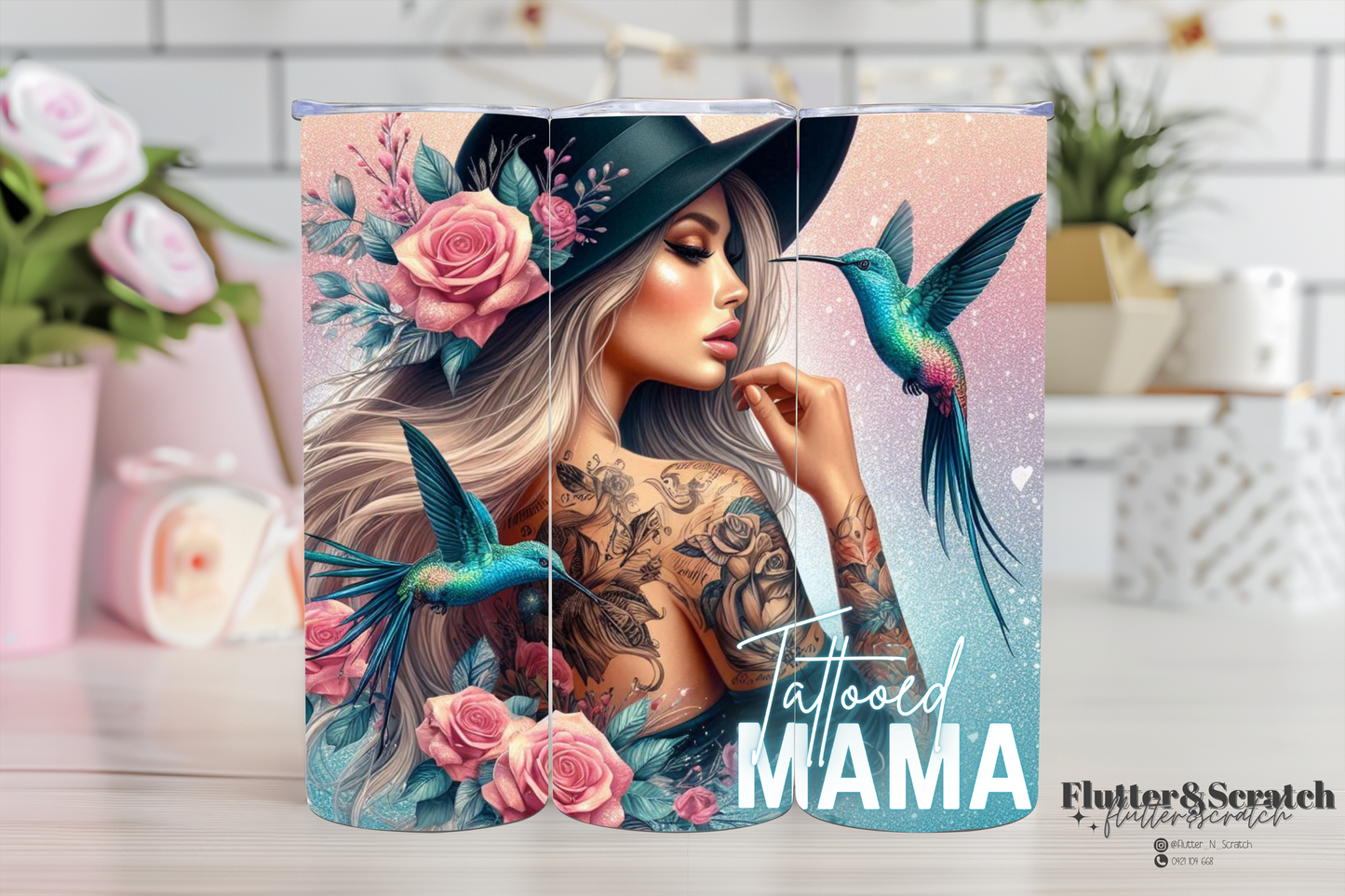 Tattooed Mama 20oz Tumbler