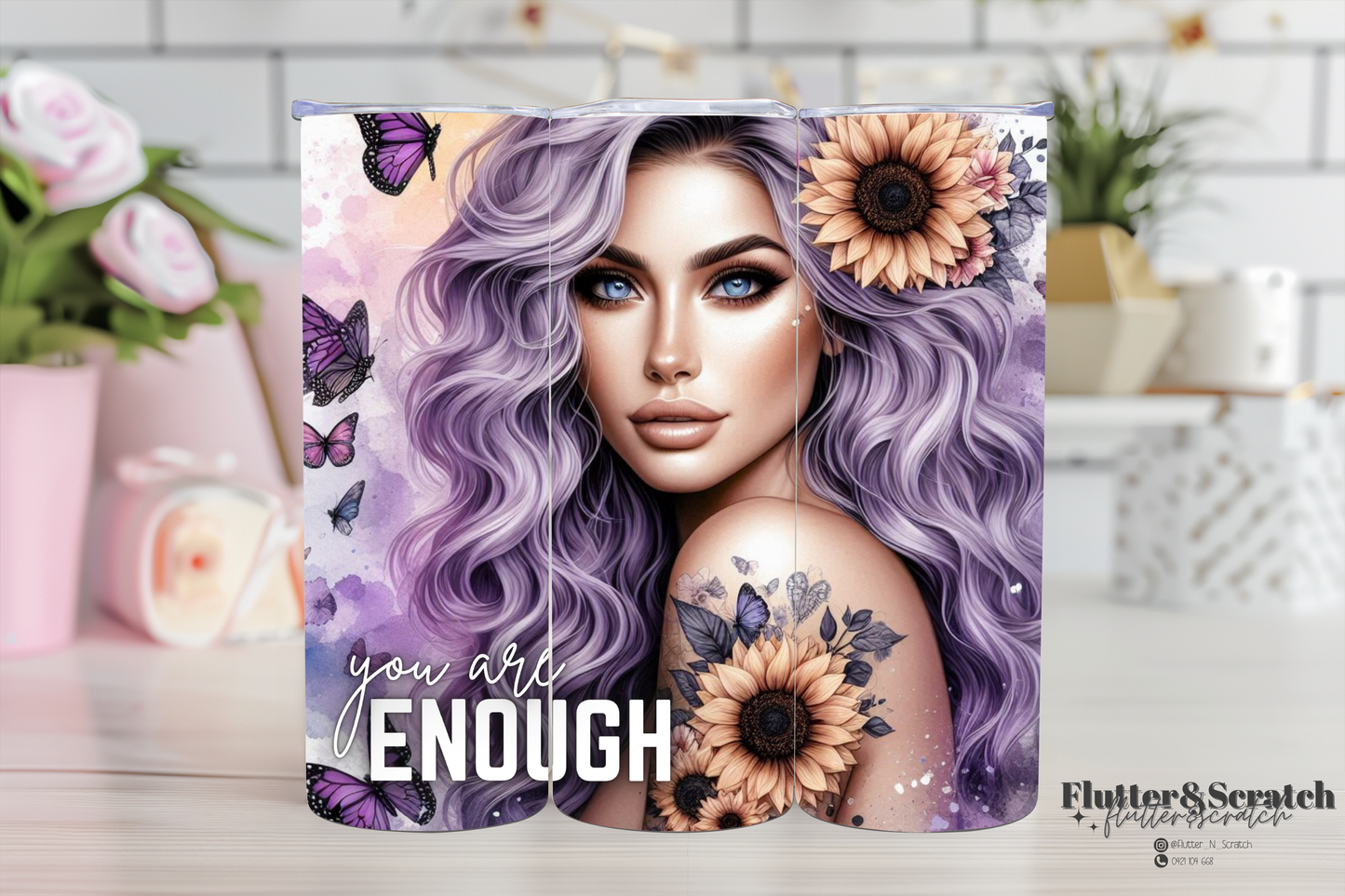 You Are Enough 20oz Tumbler