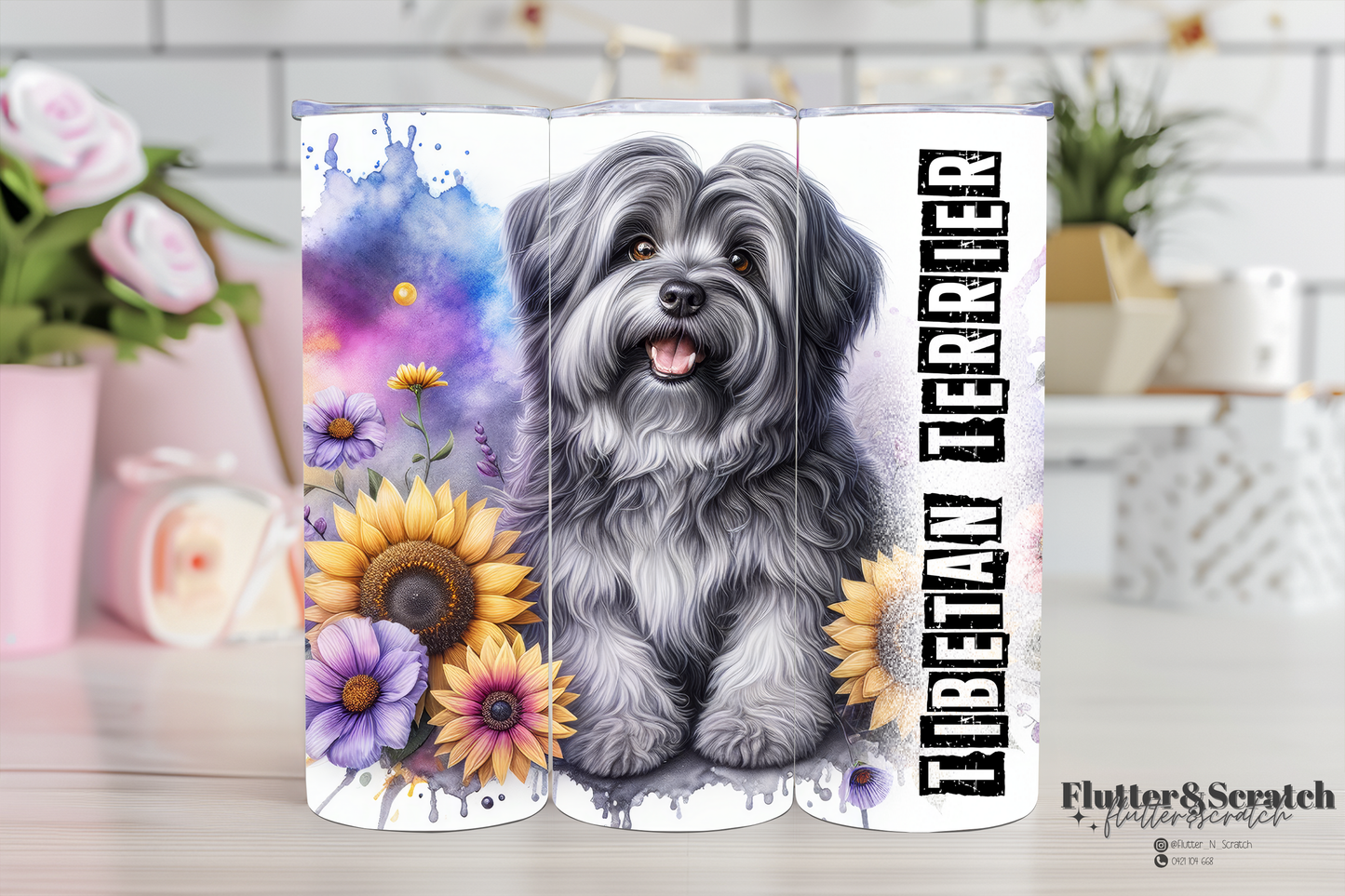 Tibetan Terrier 20oz Tumbler