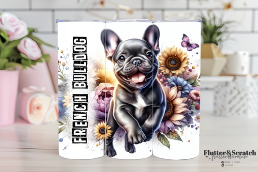 French Bulldog 20oz Tumbler