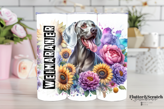 Weimaraner 20oz Tumbler