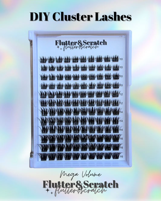 Mega Volume DIY Cluster Lashes 🖤✨