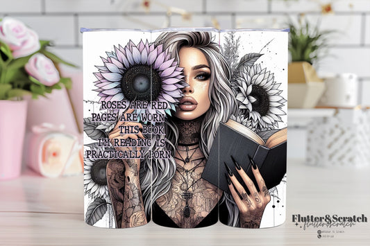 Roses are Red Smutty 20oz Tumbler