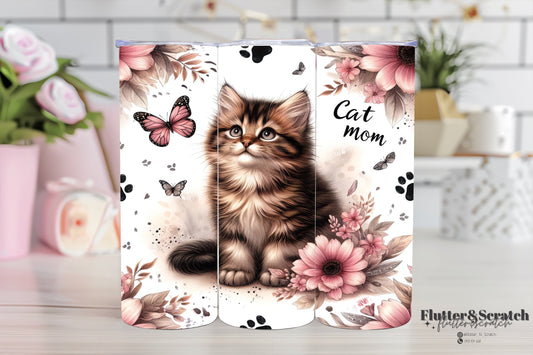 Cat Mom 20oz Tumbler