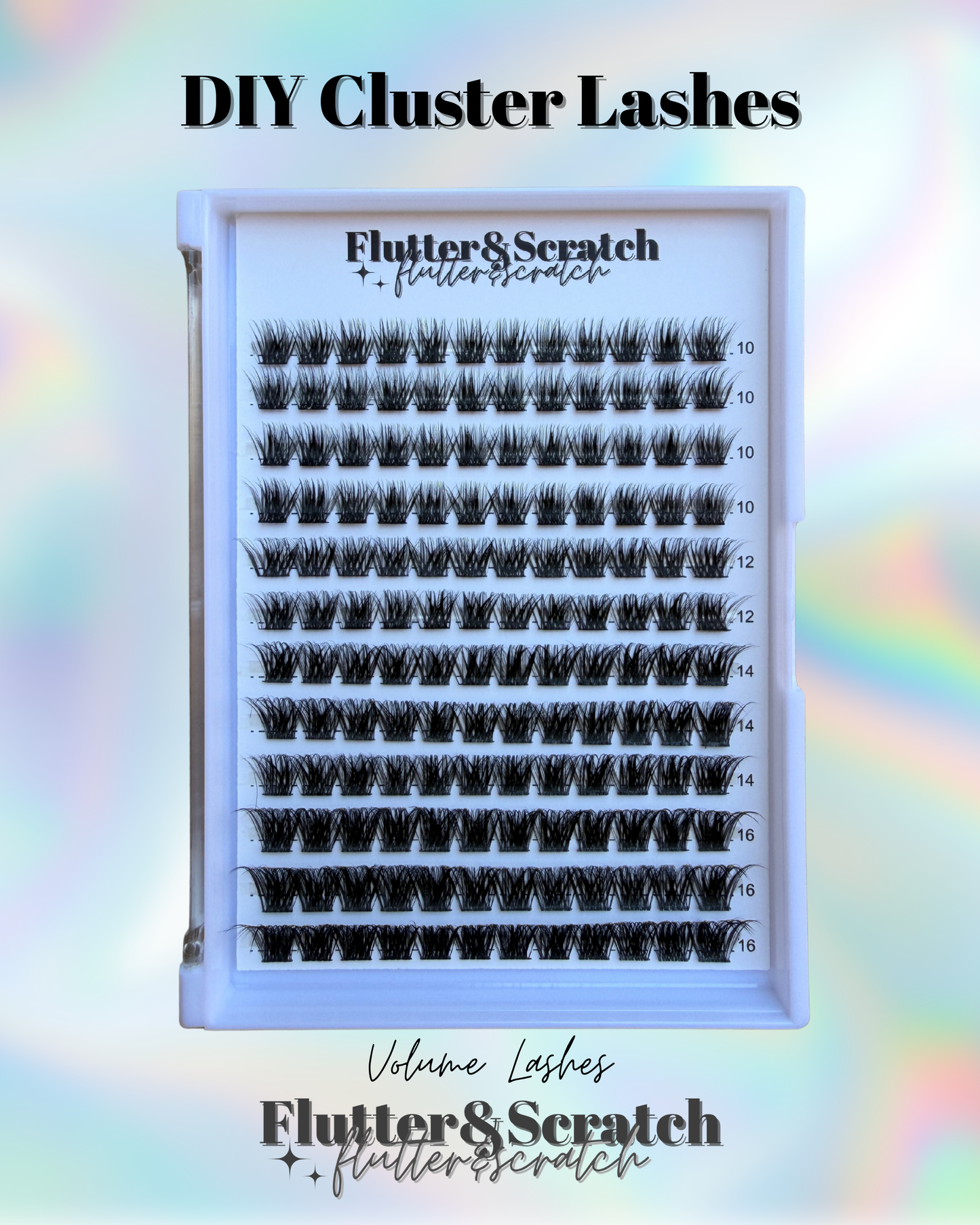 Volume DIY Cluster Lashes ✨