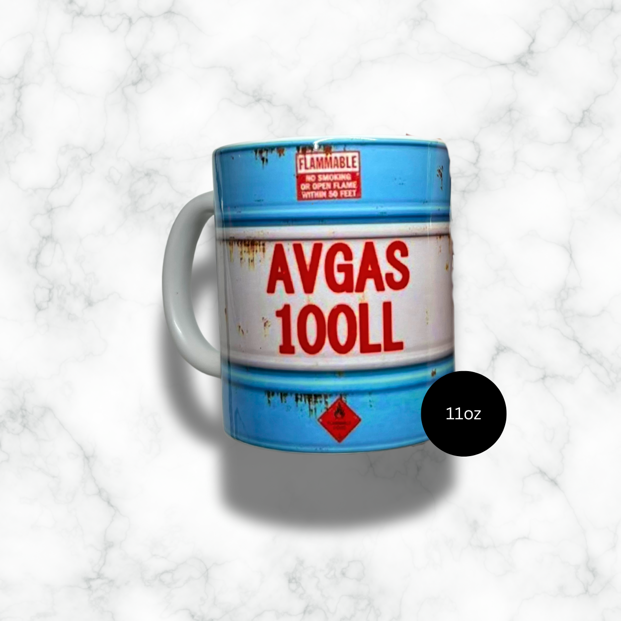 AVGAS 100LL 11oz Mug – For the True Aviator